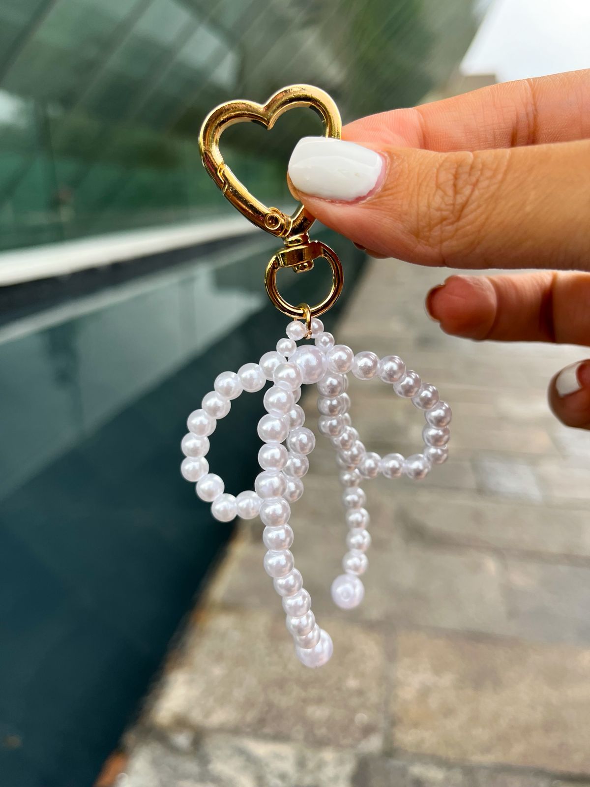 CHARM MOÑO PERLAS